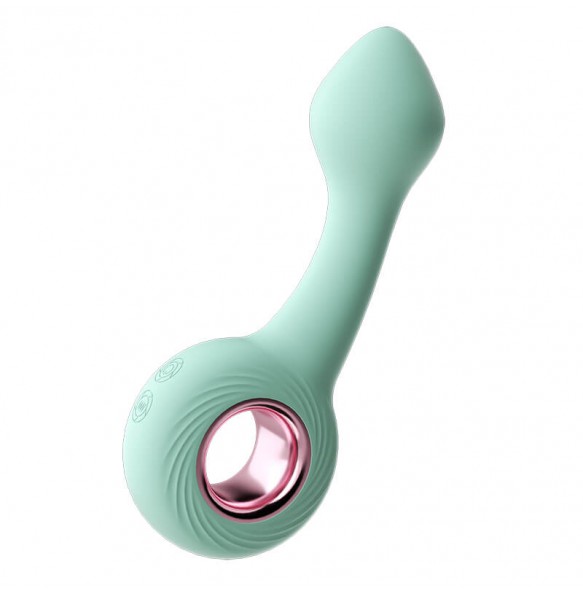 MizzZee - Peach Heart Anal Massager (Chargeable - Green)